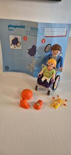 Playmobil 6663 - Gehandicapte vrouw met begeleider, Ophalen, Zo goed als nieuw, Complete set