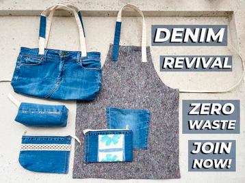 Denim Recycling Sewing Workshop - Naailes Eindhoven beschikbaar voor biedingen