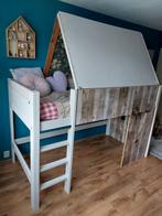 Halfhoogslaper lifetime 200 x 90 cm, Ophalen, 85 tot 100 cm, Zo goed als nieuw, Matras