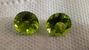 Peridot (Olivijn) 2,97 ct & 3,25 ct beschikbaar voor biedingen