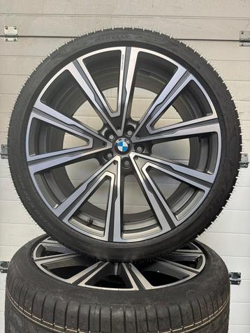 NIEUW 22’’ BMW X5 G05 X6 G06 VELGEN ZOMERBANDEN ORIG TPMS 74