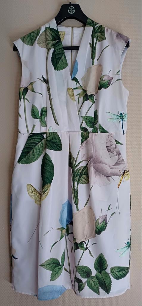Ted baker jurk carleen maat l, Kleding | Dames, Jurken, Zo goed als nieuw, Maat 42/44 (L), Overige kleuren, Onder de knie, Ophalen of Verzenden