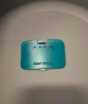 Ice Blue Nintendo 64 - Memory Klep - ORIGINEEL van Nintendo beschikbaar voor biedingen
