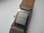 OOZOO dames horloge, Overige merken, Staal, Ophalen of Verzenden, Leer