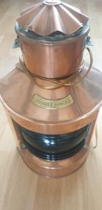 Koperen scheepslamp, Antiek en Kunst, Ophalen