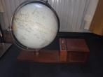 Mooie metalen wereldbol - 39cm breed, Ophalen of Verzenden, Zo goed als nieuw