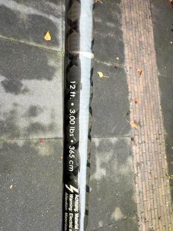3x Sportex Morion ST 12ft 3.00lb + Solar foudraal beschikbaar voor biedingen