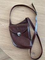 Creation Gabrielle  leren schoudertasje, Overige merken, Gebruikt, Bruin, Ophalen of Verzenden