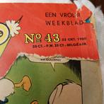 Vintage Donald Duck Weekblad Nr. 43 - 1960, Boeken, Ophalen of Verzenden, Gelezen, Walt Disney, 2 tot 3 jaar