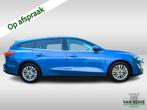 Ford FOCUS Wagon 1.0 EcoBoost Titanium X Business (126 PK) 1, Auto's, Stof, Gebruikt, Adaptive Cruise Control, Blauw