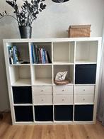 Ikea kallax kast + inzetlade blokken, bakken nieuwprijs €204, Huis en Inrichting, Kasten | Boekenkasten, Ophalen, Gebruikt, 50 tot 100 cm