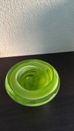 Kosta boda atoll anna Ehrner swirl waxine groen, grijs wit, Huis en Inrichting, Grijs, Overige materialen, Ophalen of Verzenden