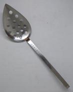 Druppelvormige schuimspaan Gero Zilmeta, Gebruikt, Ophalen of Verzenden, Rvs of Chroom, Vaatwasserbestendig