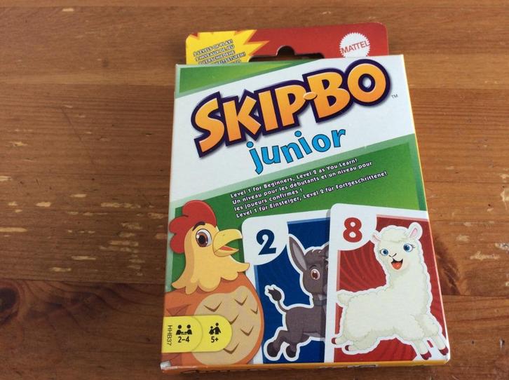 Skip-Bo junior. Kaartspel van Mattel. Nieuw, Hobby en Vrije tijd, Gezelschapsspellen | Kaartspellen, Nieuw, Een of twee spelers