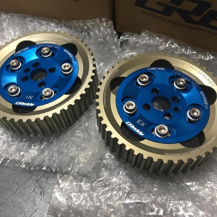 GReddy Adjustable Cam Gears - Skyline R32 R33 R34 RB26DETT, Auto diversen, Tuning en Styling, Ophalen of Verzenden