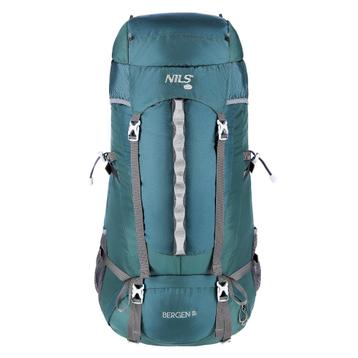 NILS CAMP Backpack TOURIST Bergen 65 liter groen + regenhoes beschikbaar voor biedingen
