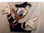 Donald duck van hout, Donald Duck, Ophalen of Verzenden, Zo goed als nieuw