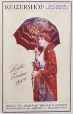 Kledingfolder 1915 Keizershof mode en manufacturen magazijn, Antiek en Kunst, Ophalen of Verzenden