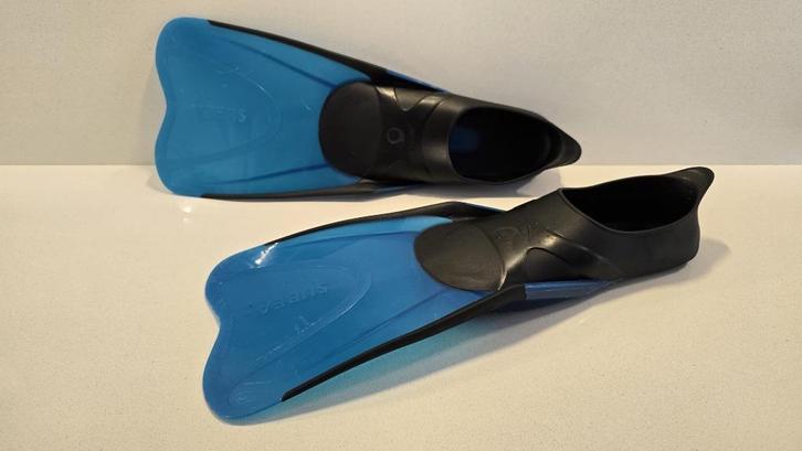 Subea Duik- en snorkelvinnen kort blauw maat 40/41, Watersport en Boten, Snorkelen, Zo goed als nieuw, Snorkelvinnen, Ophalen
