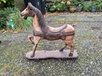Houten Draaimolenpaard op wielen., Antiek en Kunst, Ophalen
