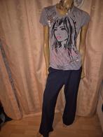 Prachtige pantalon van la Ligna maat 42 blauw, Kleding | Dames, Ophalen of Verzenden, Zo goed als nieuw, Maat 46/48 (XL) of groter