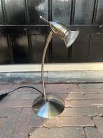 Massive space age tafellamp rvs, Ophalen of Verzenden, Zo goed als nieuw, Minder dan 50 cm
