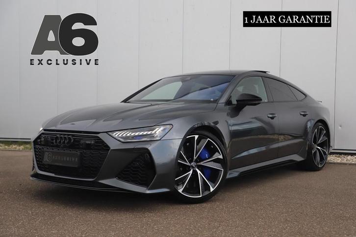 Audi RS7 4.0 TFSI RS 7 Sportback Quattro 600PK 1 Jaar Garant, Auto's, Audi, Bedrijf, Te koop, RS7, 360° camera, 4x4, ABS, Achteruitrijcamera