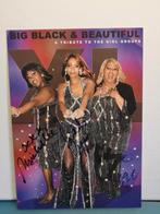 BIG BLACK AND BEAUTYFUL GROUP, Ophalen of Verzenden, Nieuw, Foto of Kaart, Gesigneerd