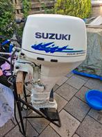 Suzuki 9.9 4takt langstaart met elec start afstandsbediening, Watersport en Boten, Buiten- en Binnenboordmotoren, Ophalen, Gebruikt