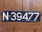 provinciale kentekenplaat Lith Noord-Brabant 1934, Ophalen of Verzenden, Gebruikt, Auto's