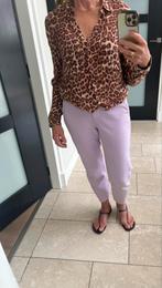Samsøe & Samsøe panter blouse S, Kleding | Dames, Blouses en Tunieken, Ophalen of Verzenden, Zo goed als nieuw, Bruin