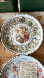 Wedgwood PETER RABBIT jaarborden, Ophalen of Verzenden, Zo goed als nieuw, Bord(en), Wedgwood