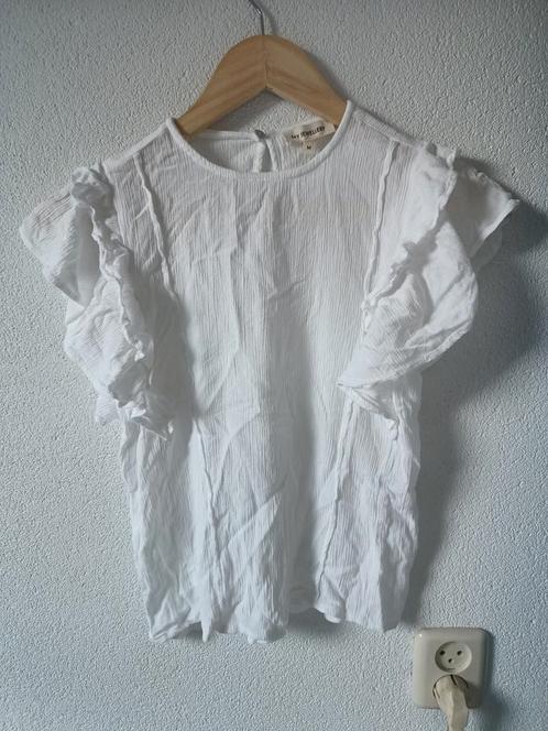 Witte top Dames Maat M, My Jewellery, Kleding | Dames, Tops, Zo goed als nieuw, Maat 38/40 (M), Wit, Korte mouw, Ophalen of Verzenden