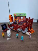 LEGO Minecraft The Nether Fortress 21122, Ophalen of Verzenden, Zo goed als nieuw, Complete set, Lego