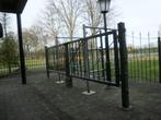 poort zie foto, 200 cm of meer, 100 tot 150 cm, Zo goed als nieuw, IJzer