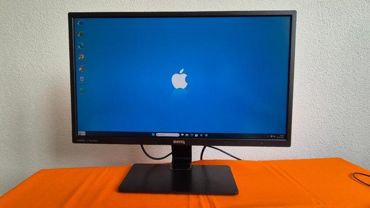 Zeer Mooie 24 Inch Led Lcd A Merk Benq GW2470HE 2x HDMI, Computers en Software, Monitoren, Gebruikt, 60 Hz of minder, HDMI, VGA