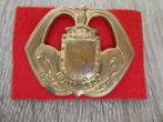 Baretembleem Infanterie, Ophalen of Verzenden, Landmacht, Nederland, Embleem of Badge
