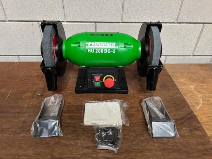 Slijpsteenmachine HU 200 BG Topline 230V, Doe-het-zelf en Verbouw, Gereedschap | Slijpmachines, Nieuw, Werkbankslijpmachine, Minder dan 700 watt