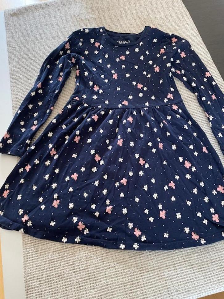 Kinderjurkje met lange mouw (mt 128), Kinderen en Baby's, Kinderkleding | Kinder-kledingpakketten, Zo goed als nieuw, Maat 128