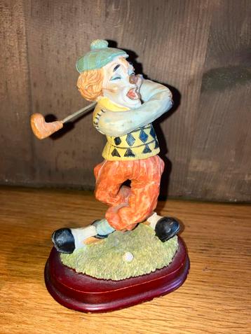 Clown Golfer Beeldje beschikbaar voor biedingen