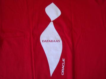 T-shirt rood Oracle DATABAAS DBA maat XL nieuw € 5,00 beschikbaar voor biedingen