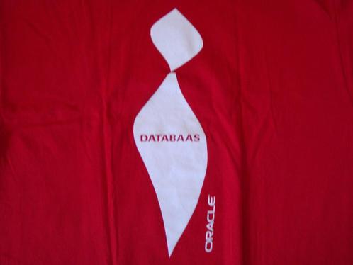 T-shirt rood Oracle DATABAAS DBA maat XL nieuw € 5,00, Kleding | Heren, T-shirts, Nieuw, Maat 56/58 (XL), Rood, Ophalen of Verzenden