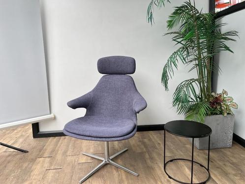 'Infiniti Loop Lounge-LR' Fauteuil grijs, Huis en Inrichting, Fauteuils, Gebruikt, Stof, 75 tot 100 cm, 75 tot 100 cm, Ophalen