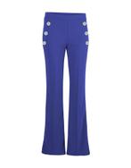 Kobalt blauw BR&DY flaired broek maat XL, Kleding | Dames, Broeken en Pantalons, Lang, Blauw, BRDY, Ophalen of Verzenden