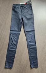 GRATIS OPGESTUURD: Nieuw coated navy broek Eksept (Mt S), Kleding | Dames, Nieuw, Eksept, Maat 36 (S), Lang