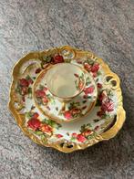 3 delig Vintage Porseleinen Servies van SAJI, Antiek en Kunst, Antiek | Porselein, Ophalen of Verzenden