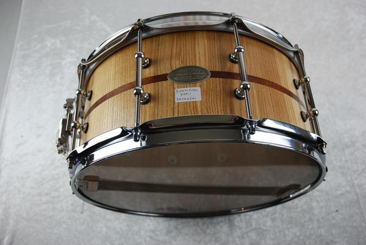 Sebastiaan Cornelissen houten snare 14x6,5 inch  <25252041>, Muziek en Instrumenten, Instrumenten | Onderdelen, Gebruikt, Drums of Percussie