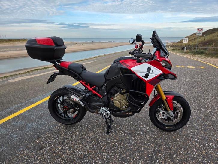 DUCATI MULTISTRADA V4 PIKES PEAK Bomvol opties / accessoires, Motoren, Motoren | Ducati, Particulier, Toermotor, meer dan 35 kW