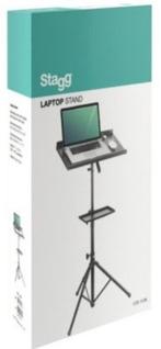 Stagg COS-10 Laptop stand, Ophalen, Nieuw, Stagg, In hoogte verstelbaar
