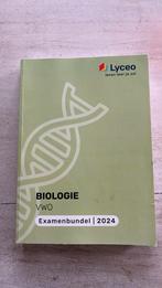 Examenbundel Lyceo biologie VWO 2024, Boeken, Schoolboeken, Ophalen of Verzenden, Zo goed als nieuw, VWO, Biologie